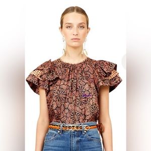 Ulla Johnson Josefine top. Color : Pink Thistle New with tags.